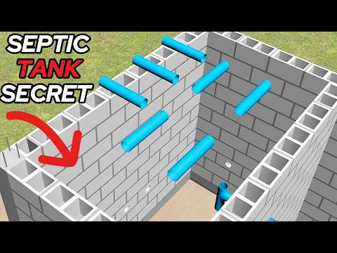 Видео: Строительство септика от начала до конца | Главные ПОДЗЕМНЫЕ СЕКРЕТЫ!!!