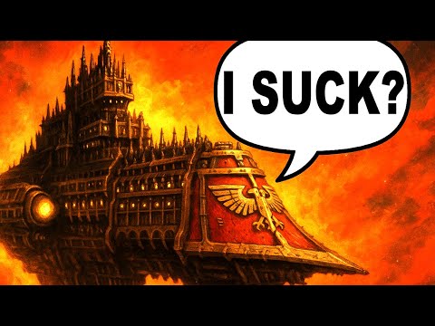 Видео: Почему корабли Warhammer 40k всегда проигрывают другим научно-фантастическим вселенным