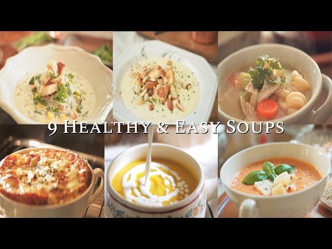 Видео: Согрейтесь с помощью 9 простых и полезных супов!🍲