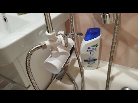 Видео: Проточный водонагреватель,отключили горячую воду-выход есть.