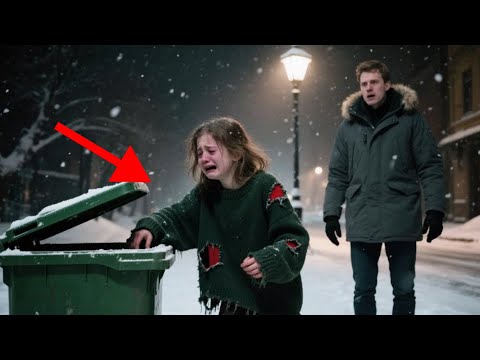 Видео: Отец-одиночка заметил девочку у контейнера… и её история потрясла его