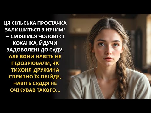 Видео: Чоловік і коханка хотіли забрати бізнес при розлученні, але тиха дружина здивувала в суді