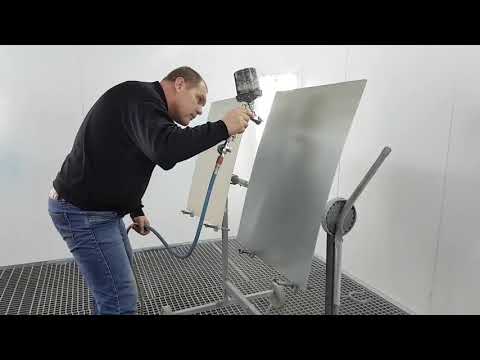 Видео: Тесты уникального пистолета SATA JET 5000 B PHASER и IWATA Bellaria и LPH400 Архив