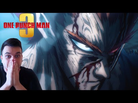 Видео: Трейлер 3 сезона ВАНПАНЧМЕНА / One-Punch Man 3 сезон | Реакция на трейлер