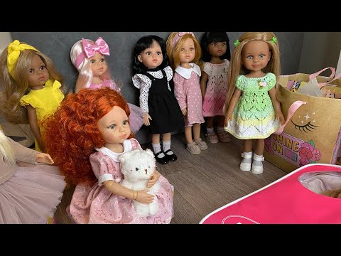 Видео: ВСЕ МОИ КУКЛЫ ПАОЛА РЕЙНА 32-34 см. Болталочка, переноска для куклы Paola Reina. Часть 1. Коллекция.
