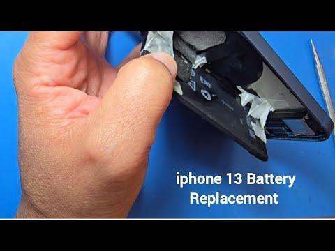 Видео: Замена аккумулятора iPhone 13