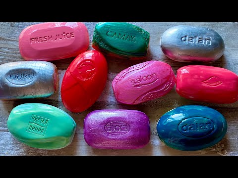 Видео: Cutting dry lacquered soap | ASMR  SOAP | Резка лакированного мыла | ASMR SOAP |