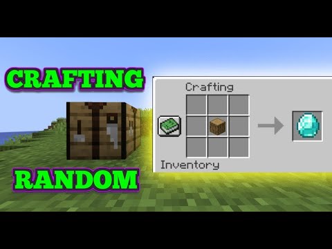 Видео: MINECRAFT Гэхдээ CRAFTING Өөр
