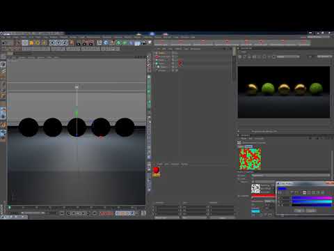 Видео: 67. Видеоурок по Cinema 4D: Mograph color и Material Blender