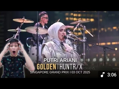 Видео: Путри Ариани: Лучшая версия «Золотого» HUNTR/X («Охотники на демонов K-pop» | РЕАКЦИЯ