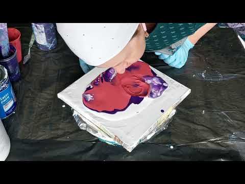 Видео: #116 Акриловая заливка от А до Я.  Сенсационный рецепт. Bloomtechnik  & Perlen.