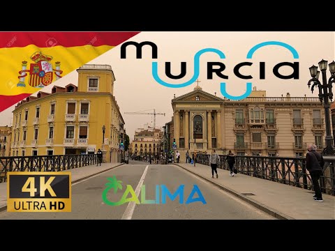 Видео: ВОЖДЕНИЕ МУРСИИ, Уэрта-де-Мурсия, регион Мурсия, ИСПАНИЯ I 4K 60fps