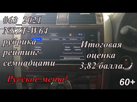 Видео: #63_2021 NSZT-W64 рубрика рейтинг семнадцати. Русское меню!