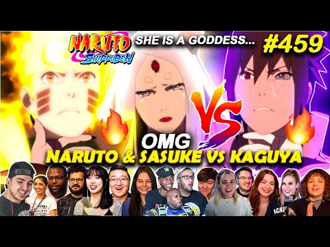 Видео: НАРУТО и САСКЕ против КАГУИ!🔥Она такая сильная! МЕГА Реакция Mashup Shippuden Ep 459
