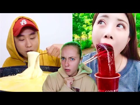 Видео: полный трэш! ЧТО ЭТИ КОРЕЙЦЫ СЕБЕ ПОЗВОЛЯЮТ? | реакция на корейцев в асмр и мукбанг №30