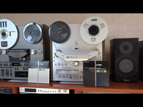 Видео: TDK GX35-90В (555м) Б/У. ТЕСТ НА ЗАПИСЬ.