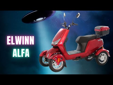 Видео: Чотириколісний електроскутер Elwinn Alfa – Космічний корабель на дорогах!