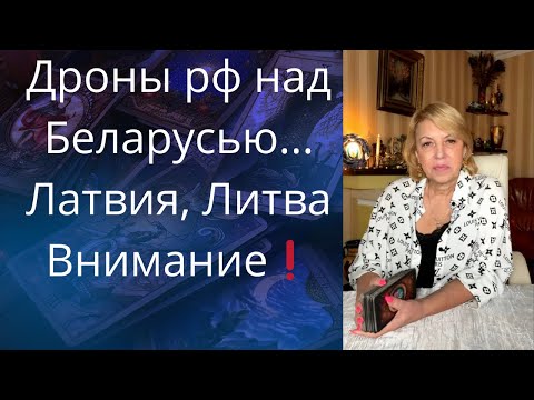 Видео: ⚠️💢  Дроны рф над Беларусью...❗❗❓  Латвия.., Литва ⚠️ Внимание❗     Елена Бюн