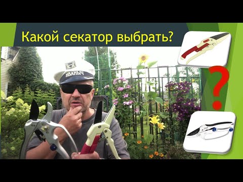 Видео: Как выбрать секатор садовый? Обзор секаторов с храповым механизмом. Дачникам на заметку!