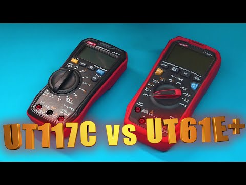 Видео: UNI-T UT117C vs UT61E+ сравнение