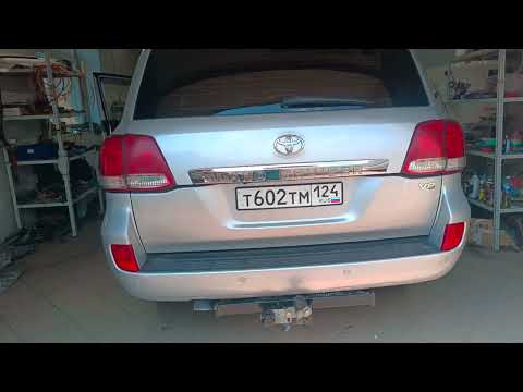 Видео: Установка электропривода багажника на Toyota Land Cruiser 200 (2013 г.) - краткий обзор