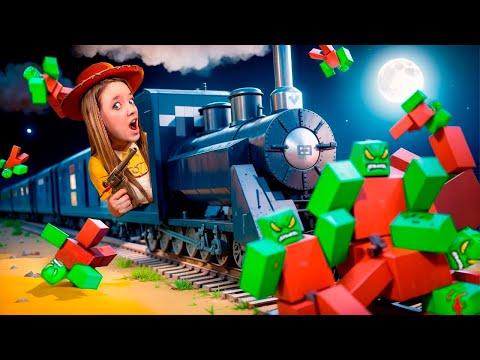 Видео: СБЕЖАЛА ОТ ЗОМБИ В МЕКСИКУ В DEAD RAILS В РОБЛОКС! КВИНКА ПРОШЛА ДО КОНЦА!