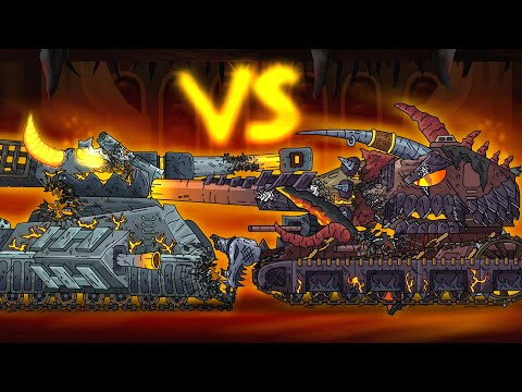 Видео: Левиафан vs Мефистополь - Останется только один - Мультики про танки