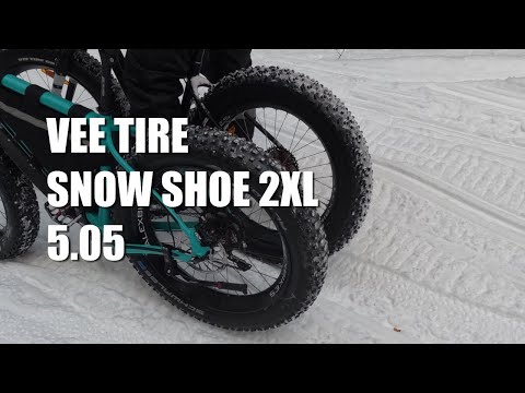 Видео: Боевой тест резины для фэтбайка VEE TIRE SNOW SHOE 2XL 5.05