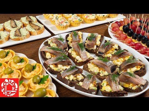 Видео: ЗАКУСКИ 2025! ТОП 5 Новинок праздничных закусок! Вкусные, простые закуски!