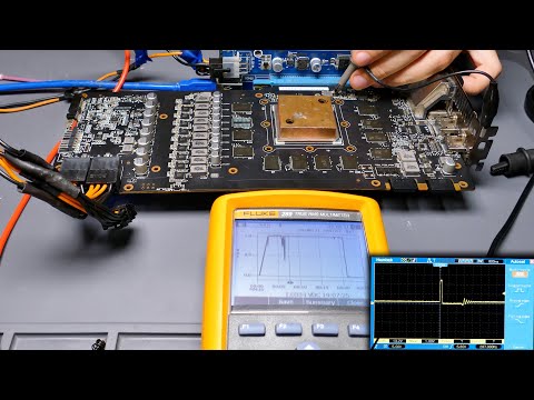 Видео: Пшикнула видеокарта ASUS STRIX  GTX1080Ti