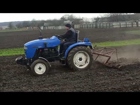 Видео: Бороны - оптимальный вариант Т-25 (Китаец)