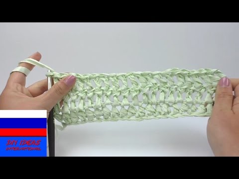 Видео: Бумажная пряжа тест нового материала для рукоделия