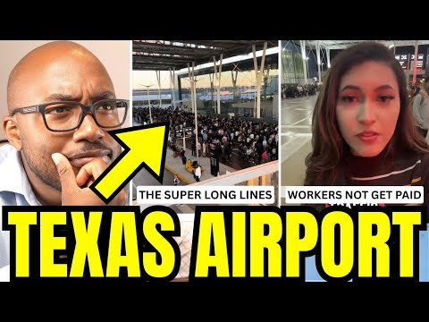 Видео: Очереди в аэропорту Хьюстона — безумие, и американцы в ярости