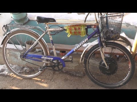 Видео: Электровелосипед из дорожного велосипеда / E-bike from a coaster bike