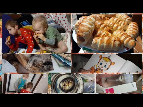 Видео: Домашние сосиски в тесте 😻 Хорошо когда приезжает бабуля 🫶 Приятности для всех 💫