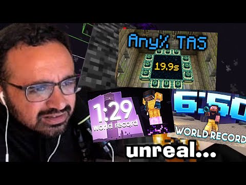 Видео: Squeex реагирует на МИРОВОЙ РЕКОРД по скоростному прохождению Minecraft!