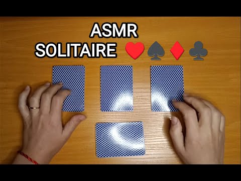 Видео: ASMR SOLITAIRE / АСМР ПАСЬЯНС / КАРТЫ / WHISPER/ ШЕПОТ