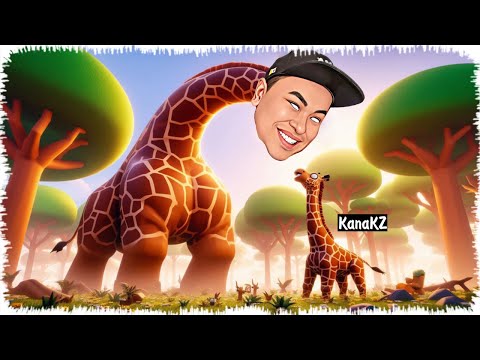 Видео: Алик Дәу Жирафка айналып бәрін қырып жойды! Ха-Ха болды!