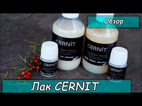 Видео: Лак CERNIT для полимерной глины ❤ Обзор материалов для лепки из пластики ❤