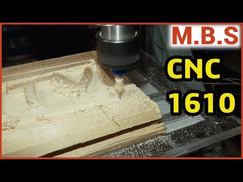 Видео: Китайский станок ЧПУ CNC1610 фрезеровка дерева и алюминия