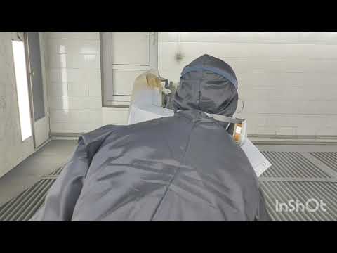 Видео: Мокрым по мокрому/База ксералик/Лак NOVOL 590/IWATA WS 400 1.4 HD