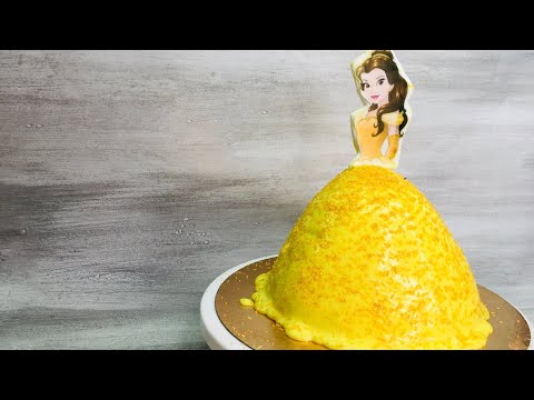 Видео: Торт Принцесса! Глазурь "Цунами" - два варианта.