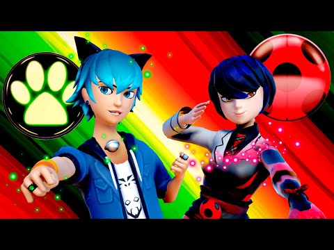 Видео: Леди Баг и Супер-Кот | Luka x Cat | Kagami x Ladybug (transformation) +DUET | Miraculous Ladybug |