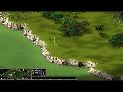 Видео: Sudden Strike II Британая, миссия 4