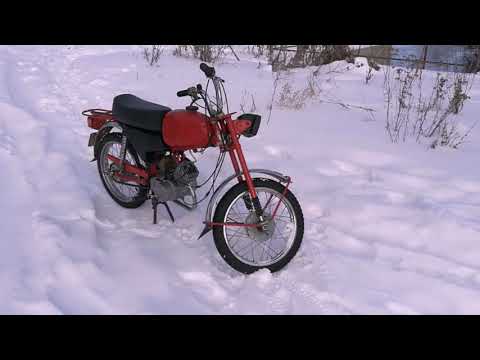 Видео: мопед Карпаты первый  тест драйв после оживления