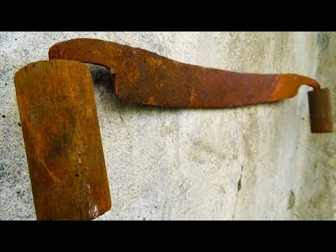 Видео: Реставрация старого ржавого скобеля