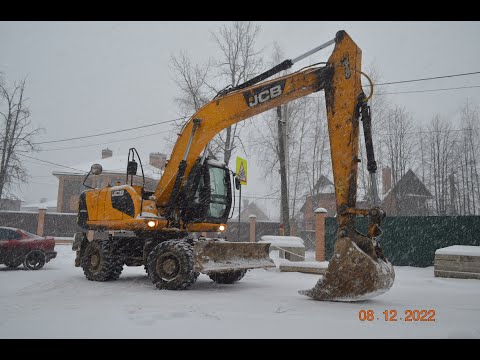 Видео: Продажа❗️ Экскаватор колесный JCB JS 160 W 2013г.