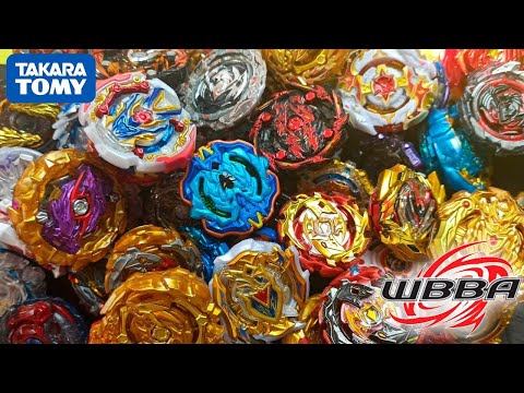 Видео: Коллекция эксклюзивных, призовых и редких WBBA Бейблейдов