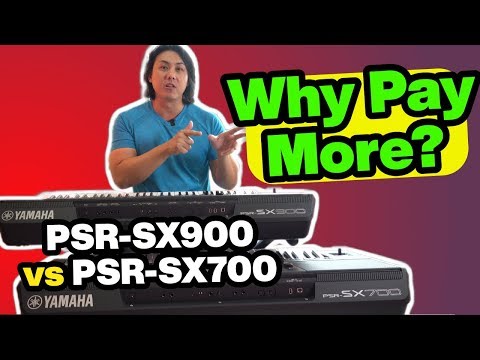 Видео: Yamaha PSR-SX900 и PSR-SX700: подробное сравнение | Что выгоднее?