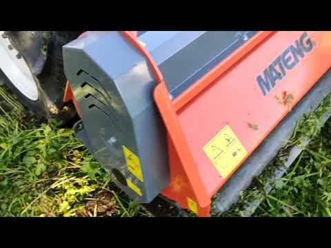 Видео: 🚜 Робота мульчером Mateng NEFL-95 та плугом Wirax 2-25. #BazOtto